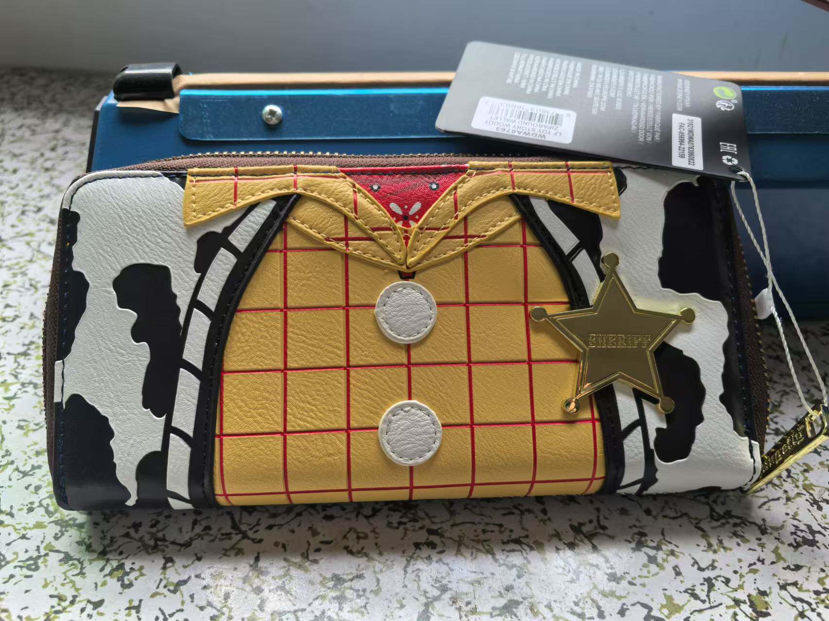 Travel Accessories Shops - 스톡 라운지플라이 셰어리프 스타일 롱 월렛