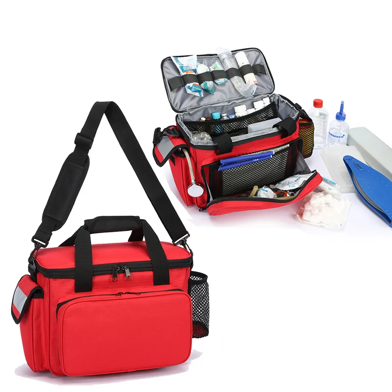 First Aid Travel Kit - 휴대용 야외 구급 상자 의료 가방