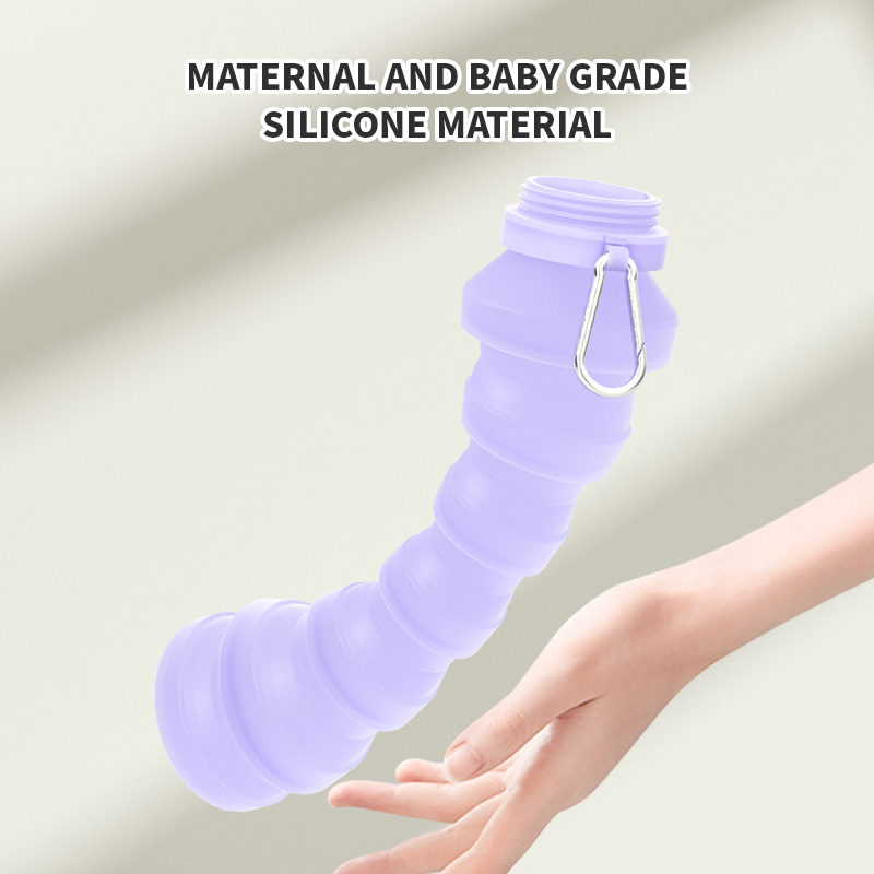 Water Bottle Collapsible - 접이식 물병 실리콘 휴대용 물병, BPA