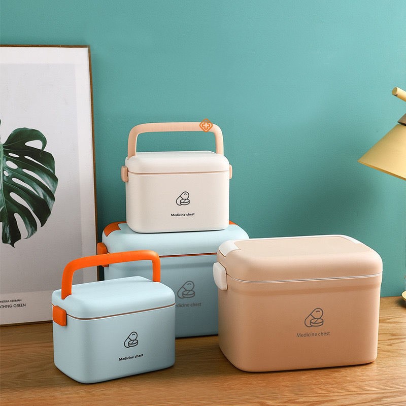 First Aid Travel Kit - 휴대용 플라스틱 약 상자 응급 처치