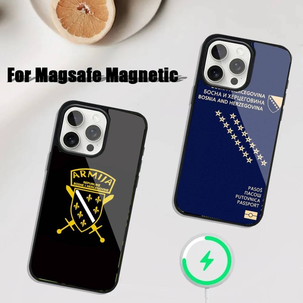 Travel Accessories Iphone - 보스니아 헤르체고비나 여권 폰 케이스 아이폰
