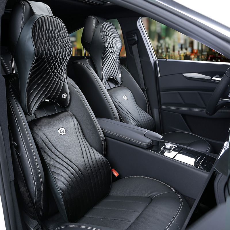 Travel Accessories And Gadgets - 메모리 폼 자동차 베개 세트, 프리미엄