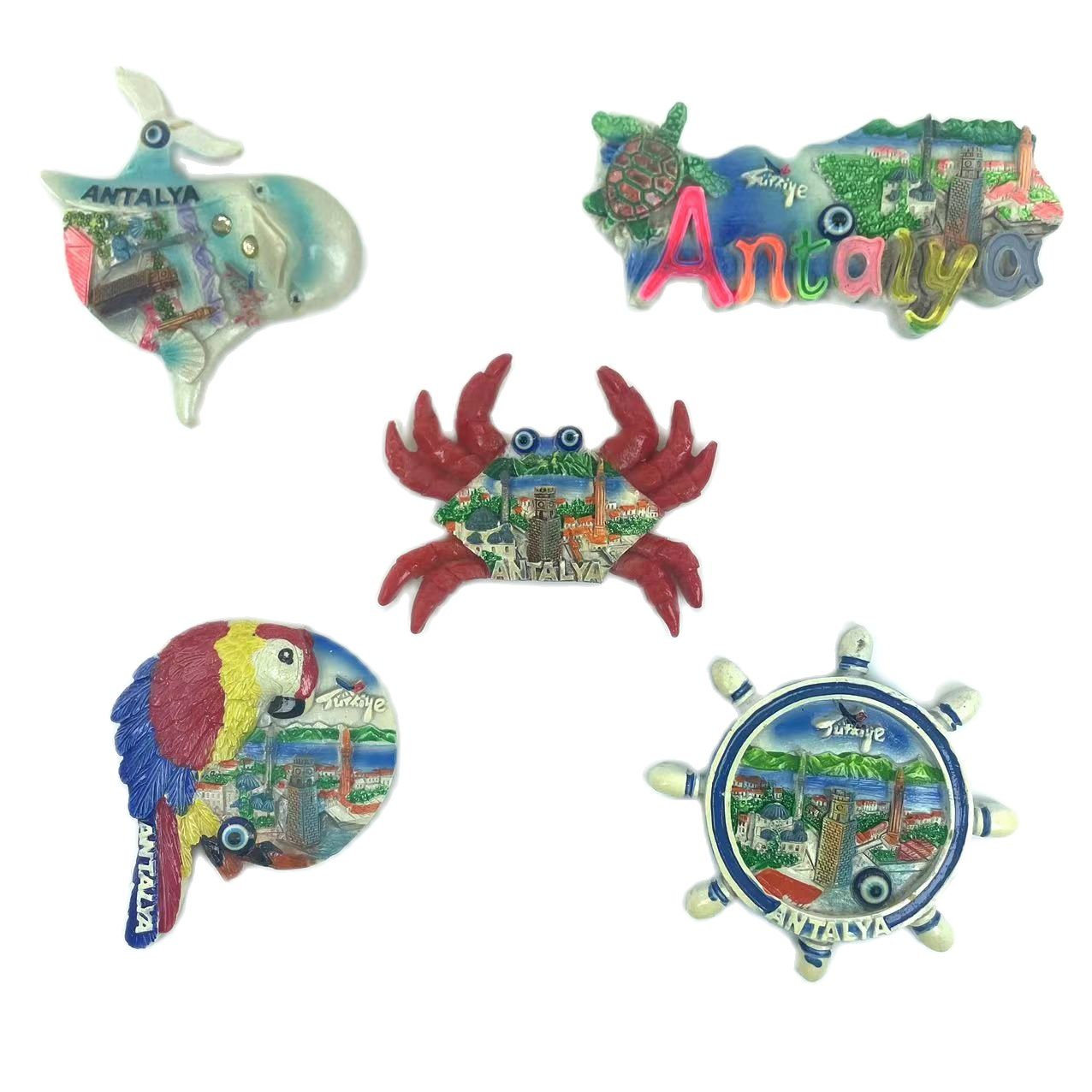 Travel Accessories For 3 Year Old - 안탈리아 터키 냉장고 자석 기념품, 여행