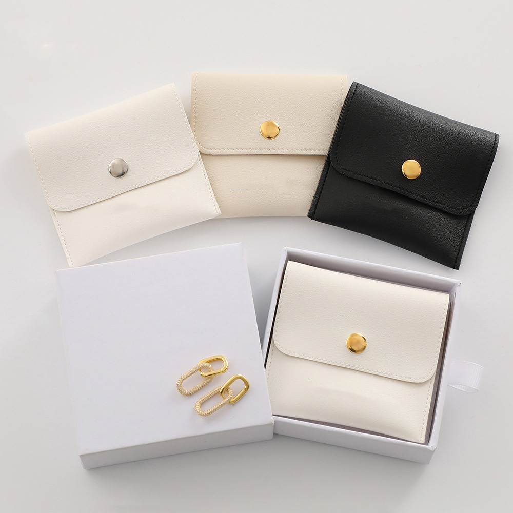 Travel Jewellery & Accessories Organiser - 1PC PU 가죽 쥬얼리 가방 목걸이