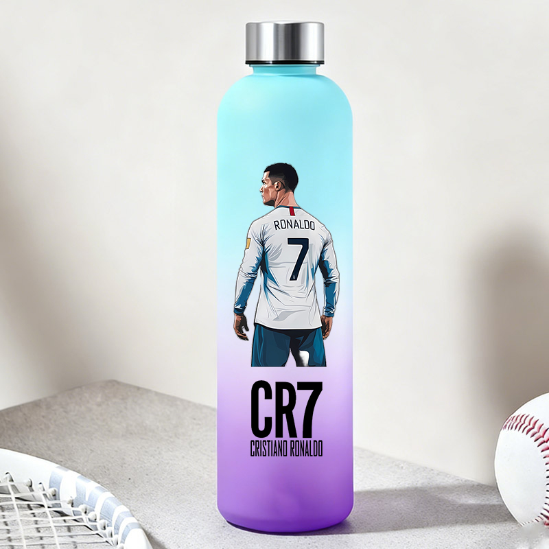 Travel Kitchen Accessories - 900ML CR7 물병 캐주얼 축구 스타