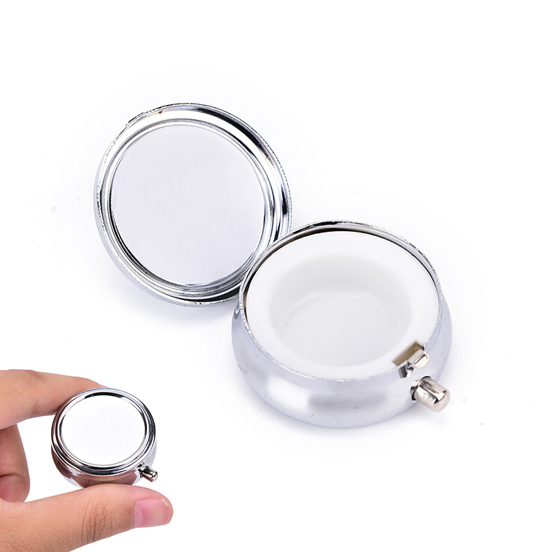 Travel Jewellery & Accessories Organiser - 여행용 금속 알약통 약통 보관함 쥬얼리