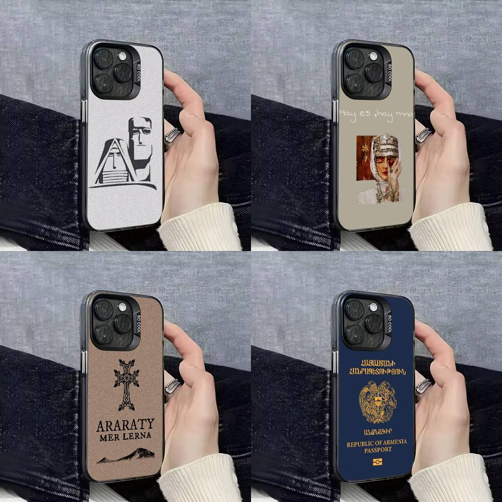 Travel Accessories Iphone - 아르메니아 국기 여권 콜라주 아이폰 17,16,15,14,13,12,11,Pro,Max,Plus,E,SE4,Air,Mini