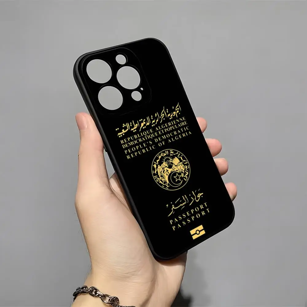 알제리 지도 깃발 여권 디자인 아이폰 17 16 15  - Travel Accessories Iphone 리뷰 및 가격