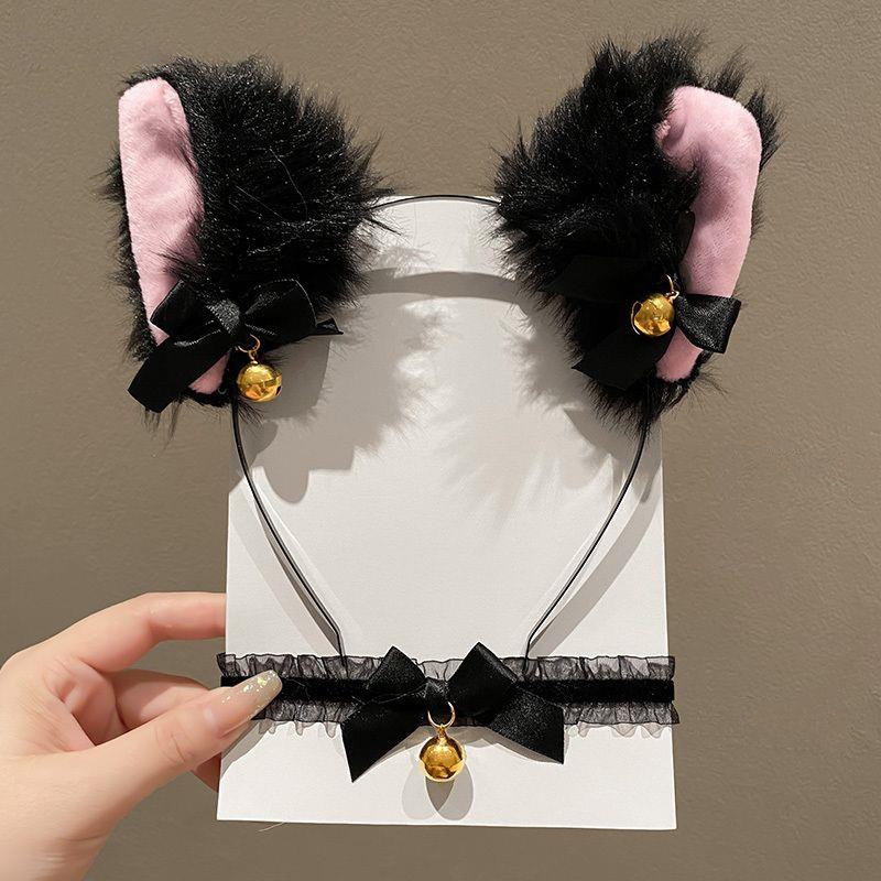 여성용 플러시 고양이 귀 머리띠, 귀엽고 독특한 고양이 - Quirky Travel Accessories 리뷰 및 가격