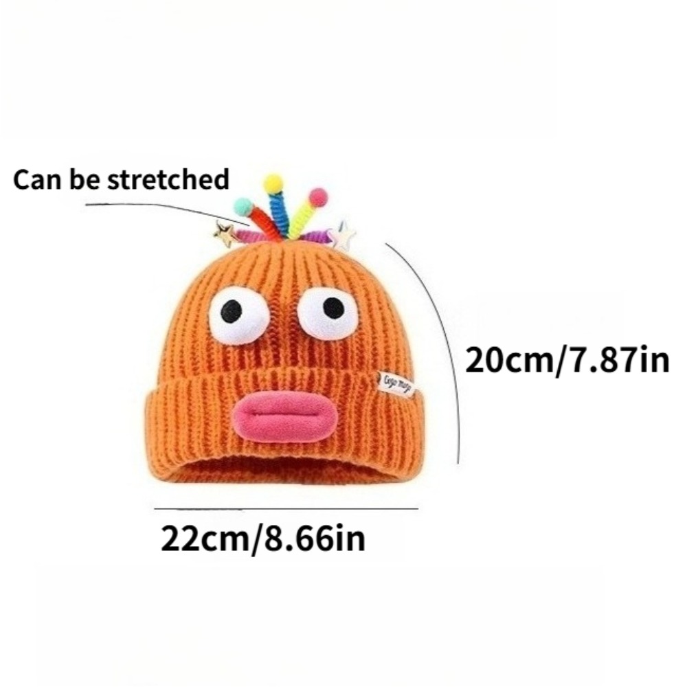 비니 모자 새로운 재미있는 독특한 니트 모자 가을 겨울 - Quirky Travel Accessories 리뷰 및 가격