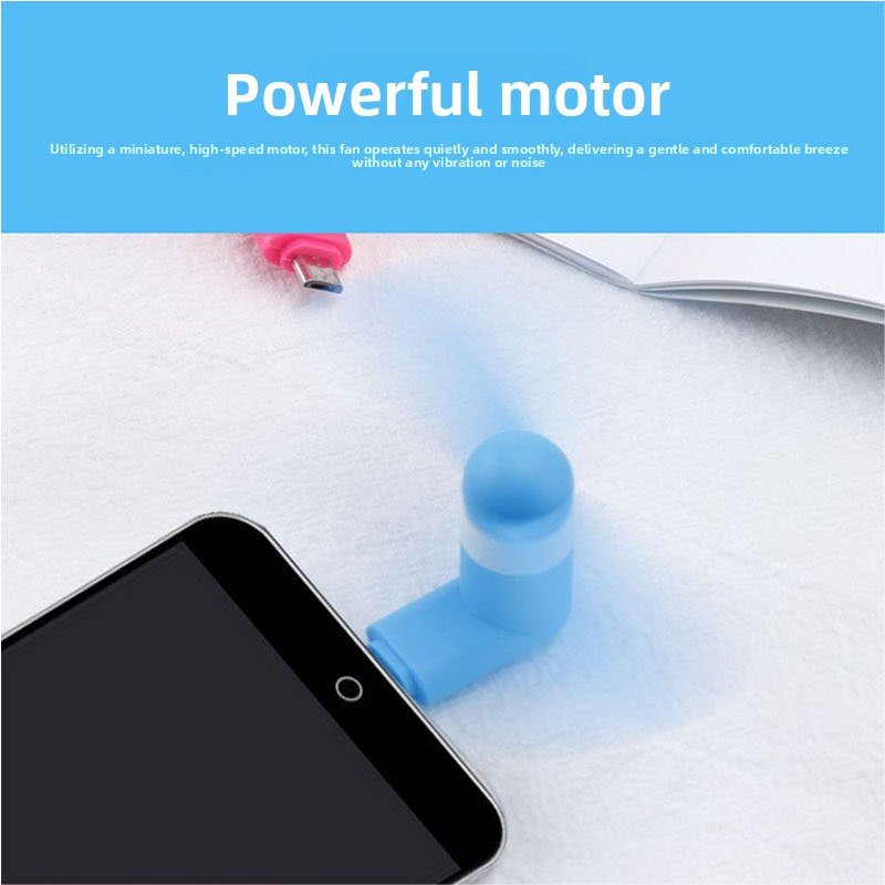 타입 C 미니 휴대폰 선풍기, 휴대용 포켓 선풍기 강력 - Travel Accessories And Gadgets 리뷰 및 가격