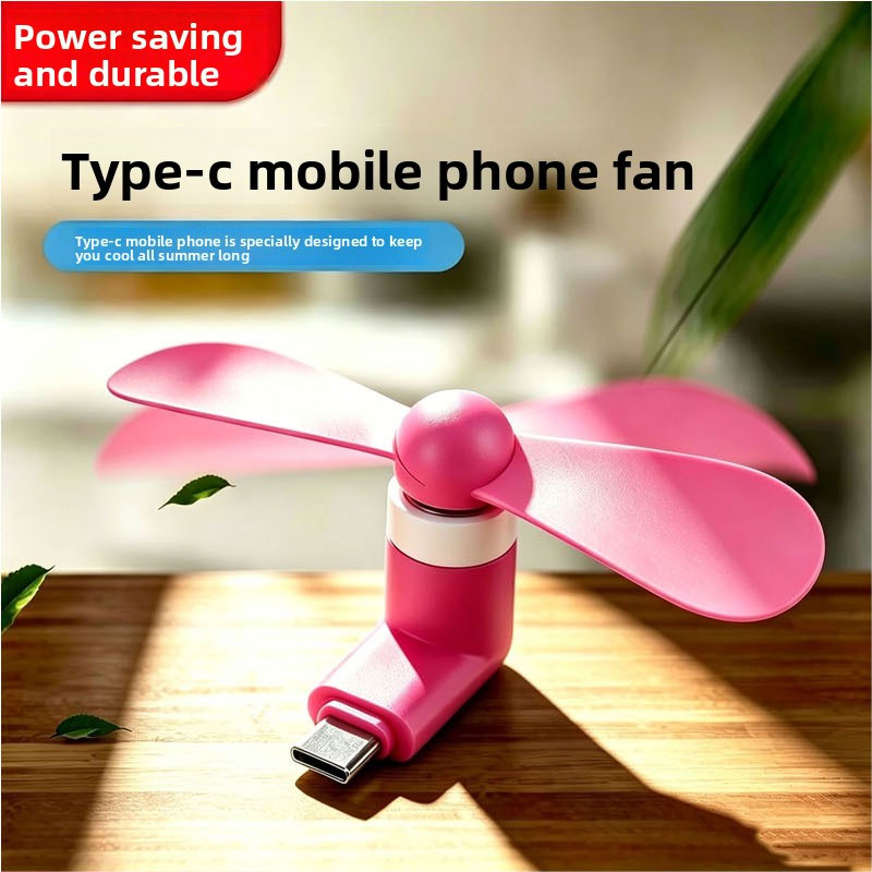타입 C 미니 휴대폰 선풍기, 휴대용 포켓 선풍기 강력 - Travel Accessories And Gadgets 리뷰 및 가격