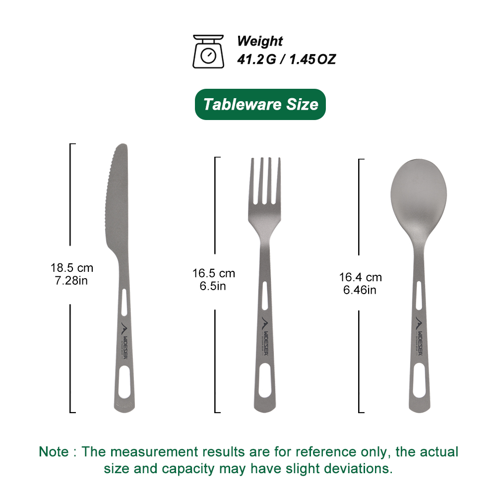 Widesea 캠핑 요리 세트 스포크 티타늄 스푼 여행 - Travel Kitchen Accessories 리뷰 및 가격