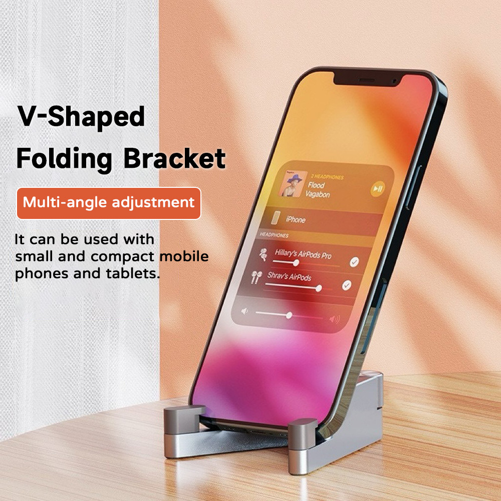 V자형 접이식 브래킷 다각도 조절 가능 휴대폰 거치대  - Travel Accessories Iphone 리뷰 및 가격