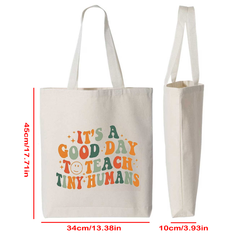 작은 마음을 키우는 캔버스 토트백 교사 감사 선물 신학 - Travel Accessories Shops 리뷰 및 가격
