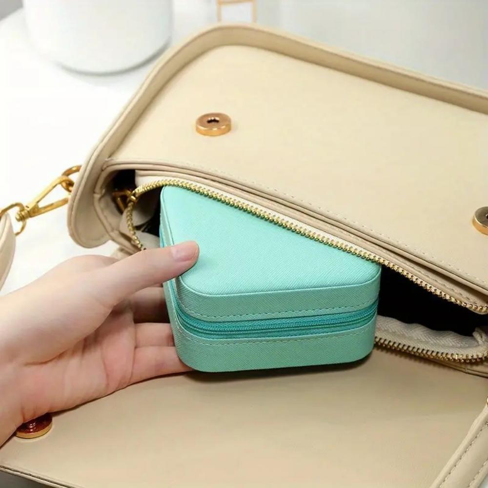 미니 보석함, 여행용 보석 정리함, 휴대용 보석 정리함 - Travel Jewellery & Accessories Organiser 리뷰 및 가격