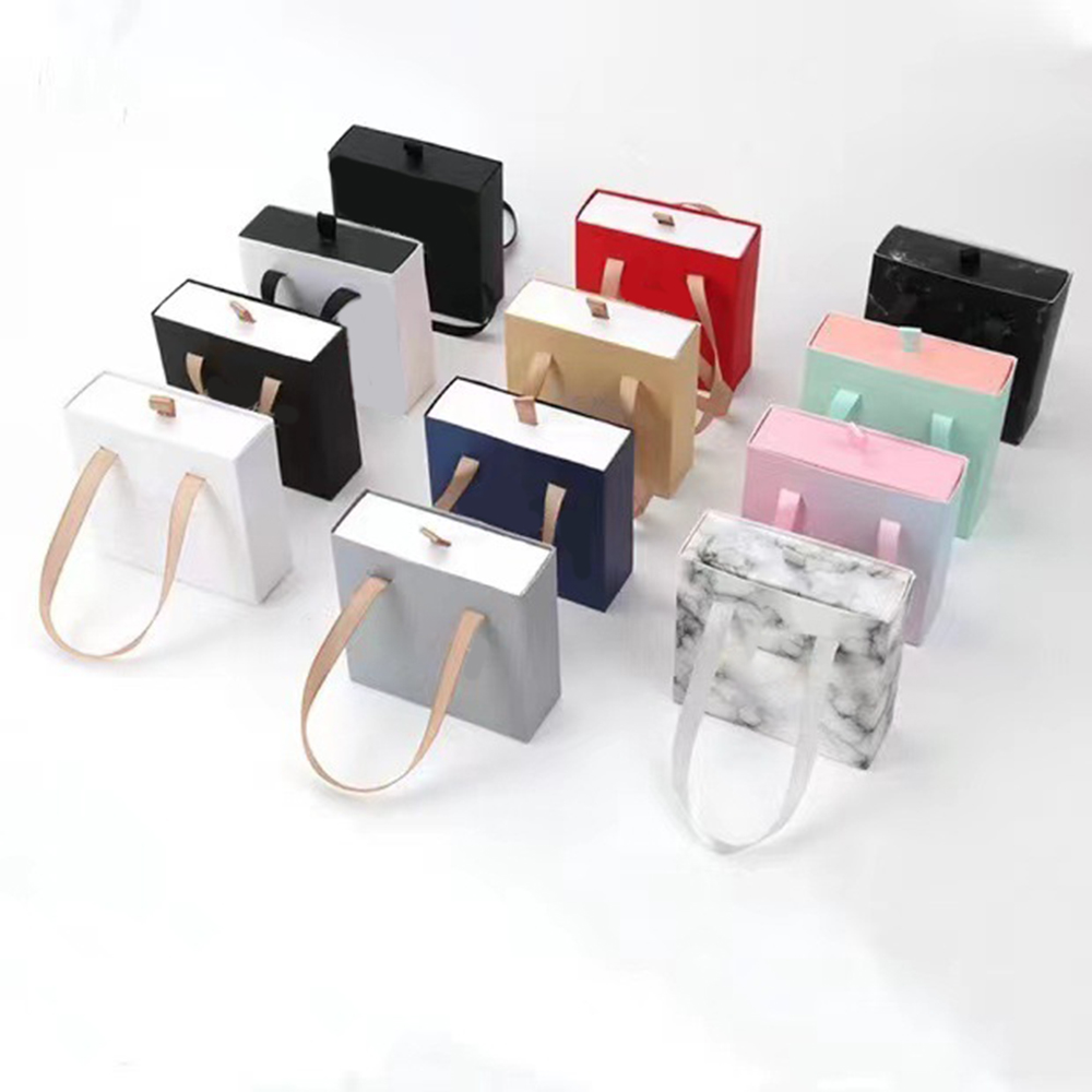 손잡이가 있는 보석 서랍 상자 웨딩 팔찌 반지 귀걸이  - Travel Jewellery & Accessories Organiser 리뷰 및 가격