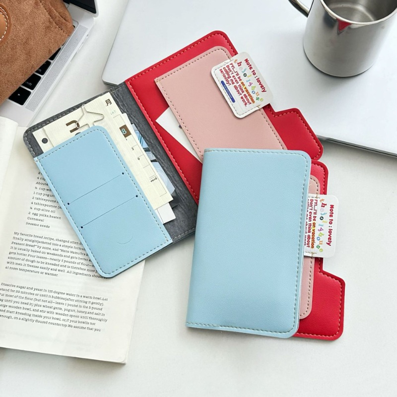Ins 컬러 블록 여권 홀더 다기능 여행 지갑 카드 파 - Travel Accessories Pouch For Women 리뷰 및 가격