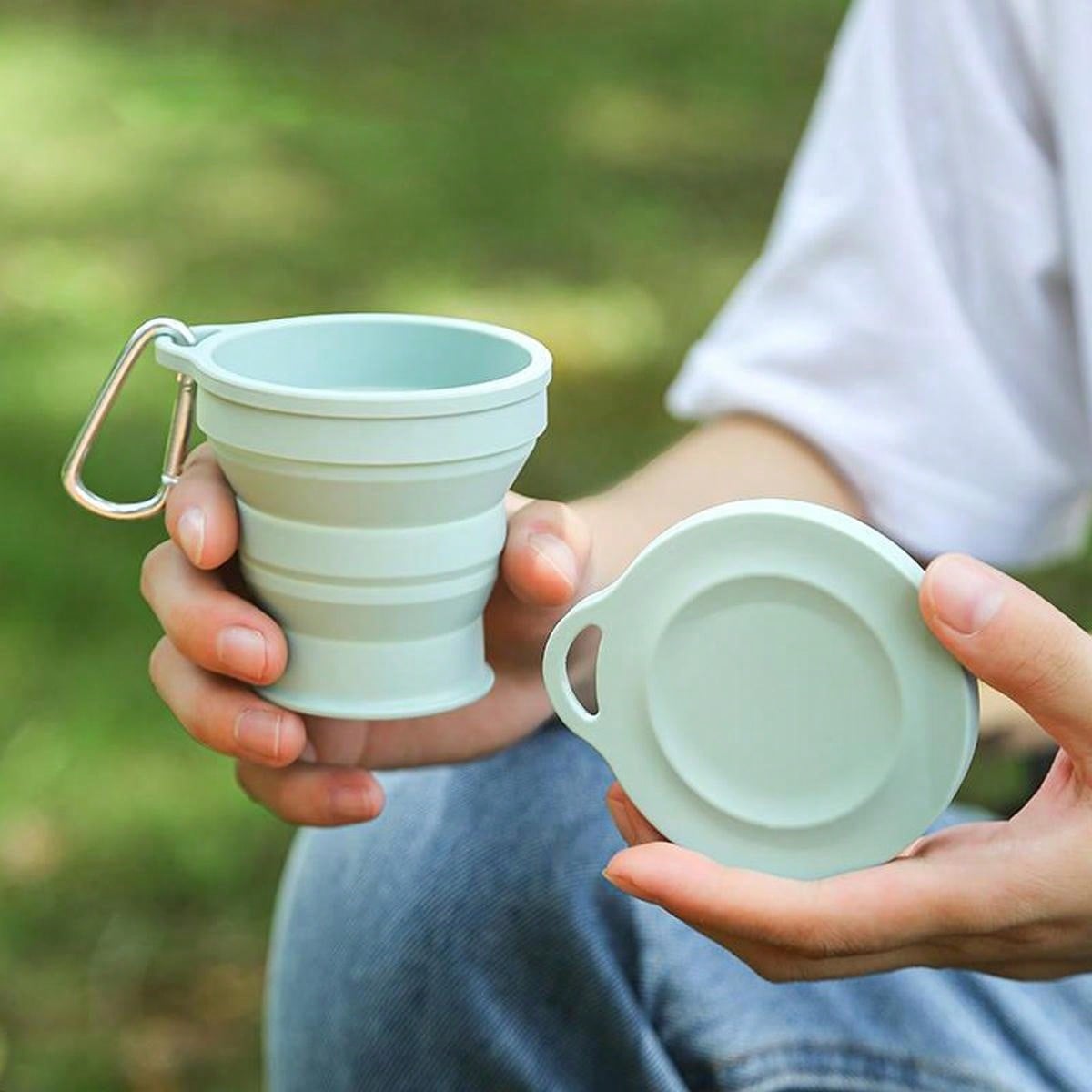 Leeseph 실리콘 접이식 여행 컵, 접이식 캠핑 컵 - Water Bottle Collapsible 리뷰 및 가격