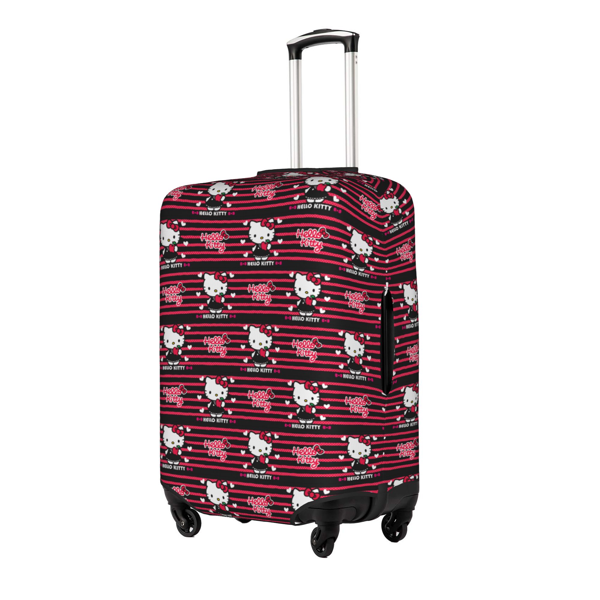 만화 헬로 키티 레드 애플 레드 보우 수하물 커버 보호 - Travel Accessories Apple 리뷰 및 가격
