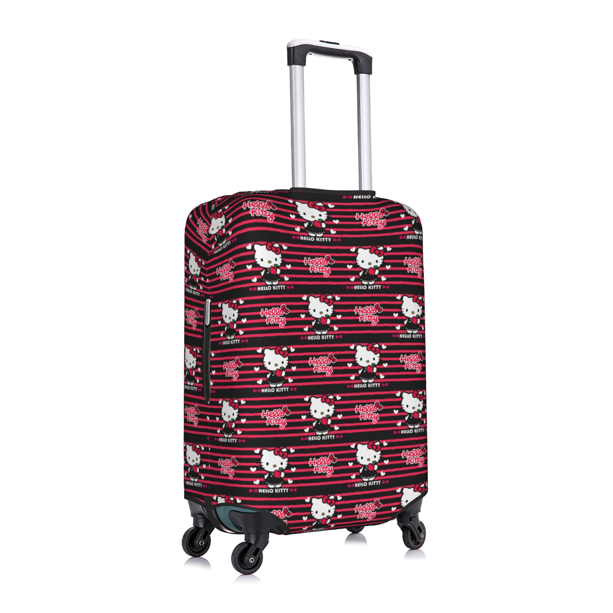 만화 헬로 키티 레드 애플 레드 보우 수하물 커버 보호 - Travel Accessories Apple 리뷰 및 가격