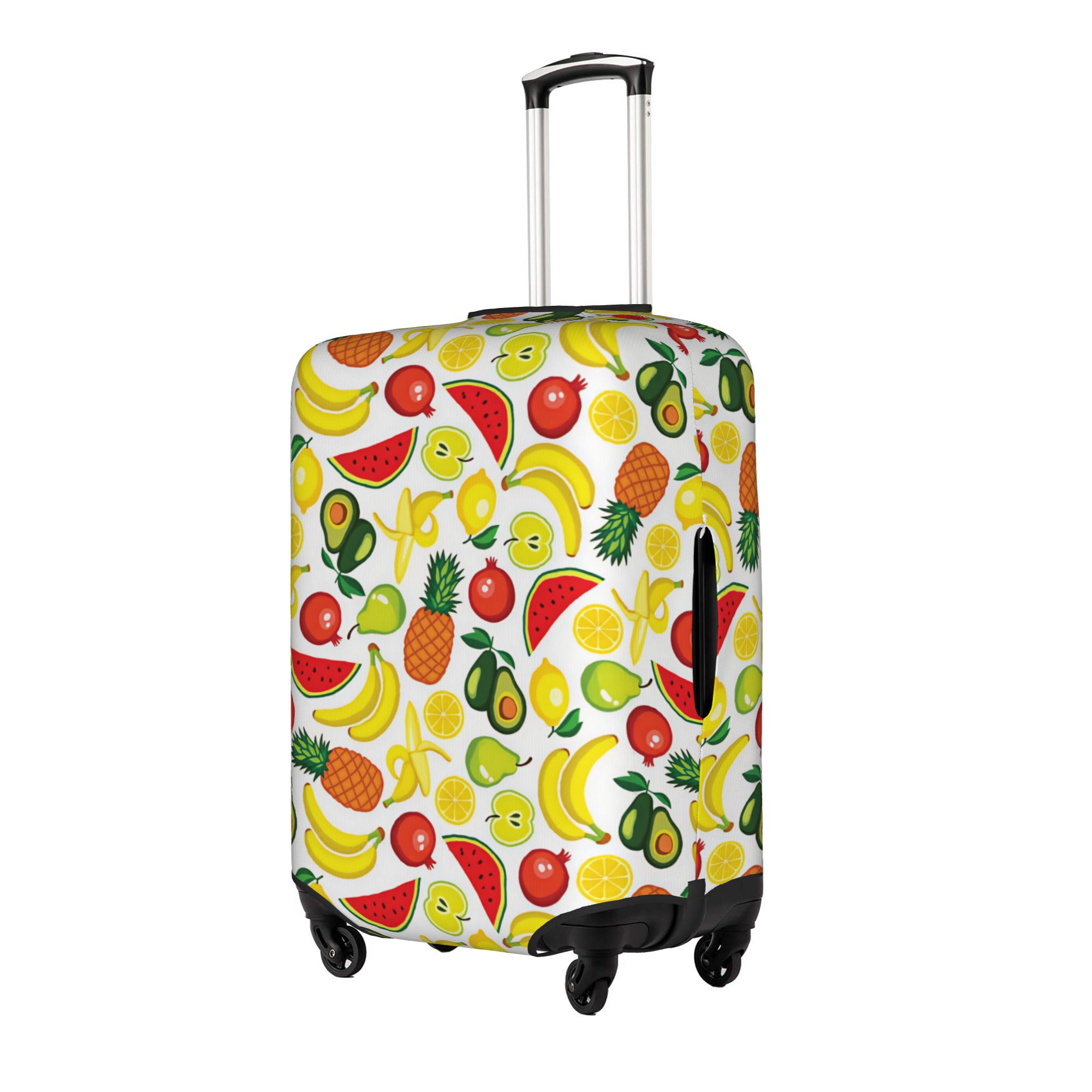 재미있는 아보카도 수박 바나나 파인애플 수하물 커버 보 - Travel Accessories Apple 리뷰 및 가격