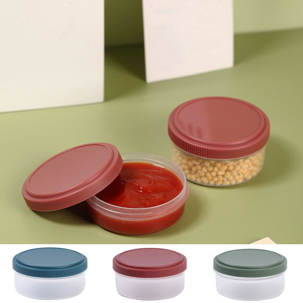 휴대용 플라스틱 샐러드 소스 컵 미니 50/75ML 조 - Travel Kitchen Accessories 리뷰 및 가격