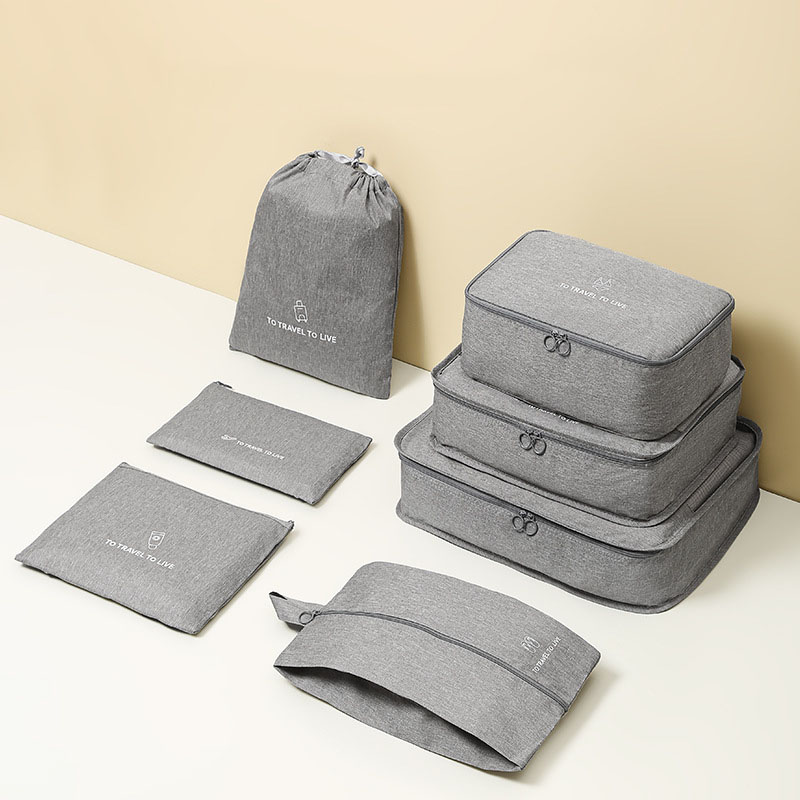 남녀공용 7종 여행용 짐 정리 큐브 세트, 방수 러기지 - Travel Accessories Pouch For Women 리뷰 및 가격