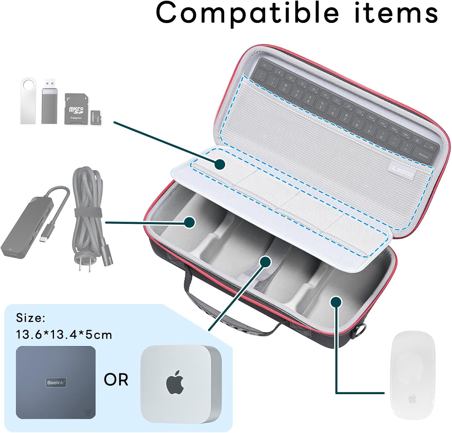 애플 맥 미니 M4용 휴대 케이스, 2024 맥 미니  - Travel Accessories Apple 리뷰 및 가격