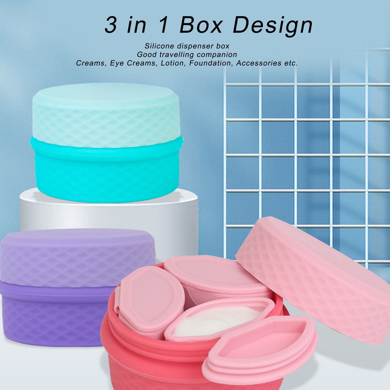 실리콘 메이크업 디스펜서 쥬얼리 오거나이저 휴대용 실리 - Travel Jewellery & Accessories Organiser 리뷰 및 가격