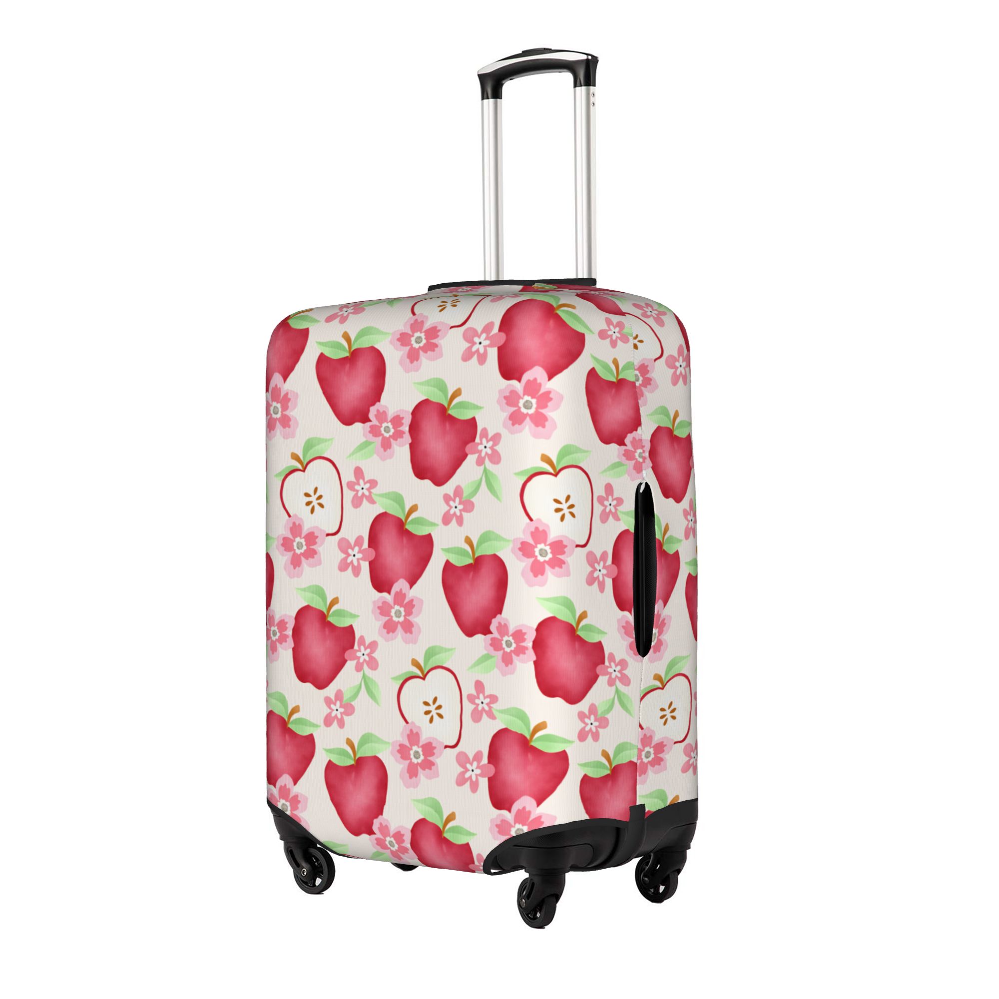 수채화 핑크 사과 꽃 수하물 커버 보호대 패션 원활한  - Travel Accessories Apple 리뷰 및 가격