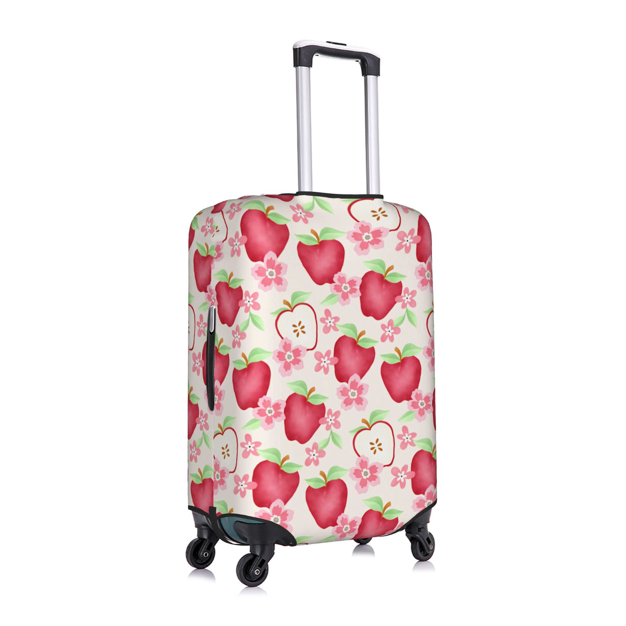 수채화 핑크 사과 꽃 수하물 커버 보호대 패션 원활한  - Travel Accessories Apple 리뷰 및 가격