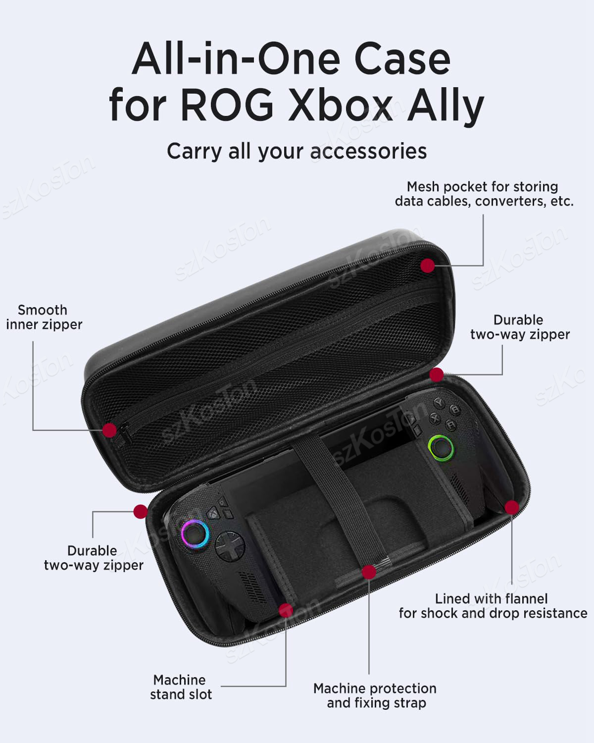 ASUS ROG Xbox Ally X 게임 콘솔용 PU - Xbox Travel Accessories 리뷰 및 가격