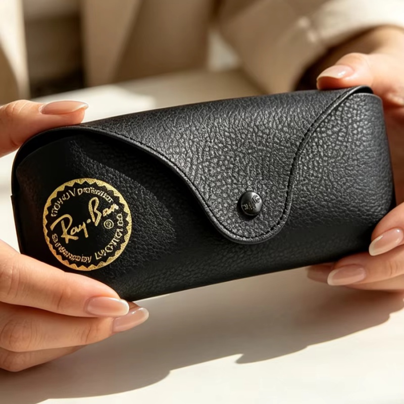 레이밴 가죽 선글라스 케이스 휴대용 스냅 파우치 안티  - Travel Accessories Pouch For Women 리뷰 및 가격