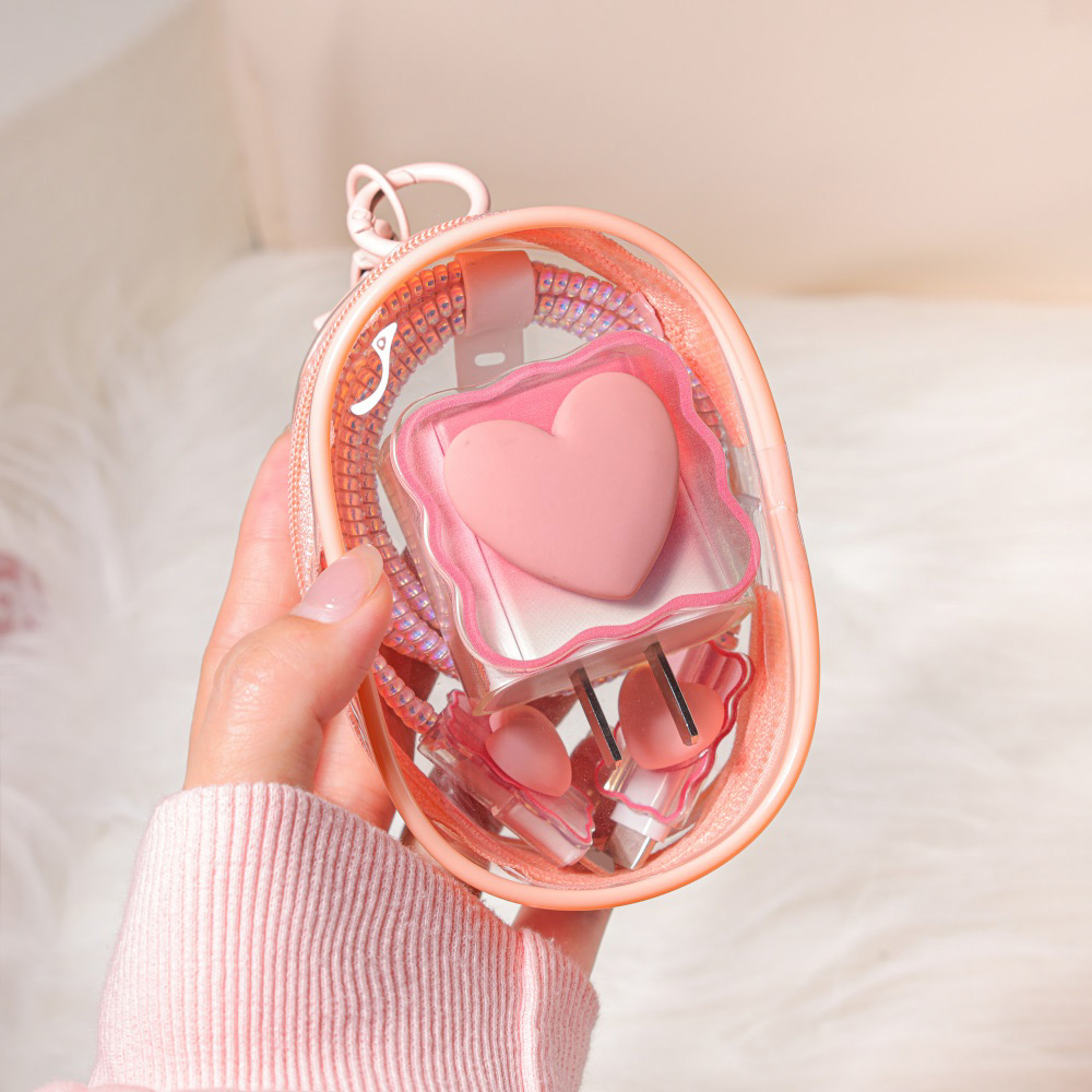 6개입 러브 하트 모양 아이폰 20W 18W USB 보 - Travel Accessories Iphone 리뷰 및 가격