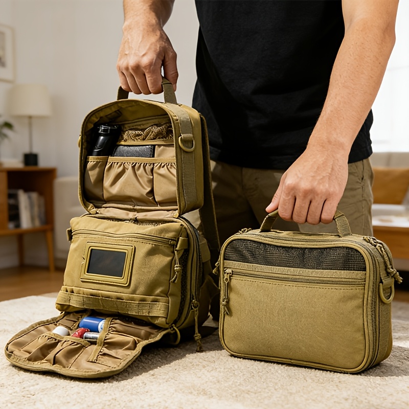 전술 다목적 유틸리티 보관 가방 대용량 세면도구 가방  - Travel Accessories And Gadgets 리뷰 및 가격