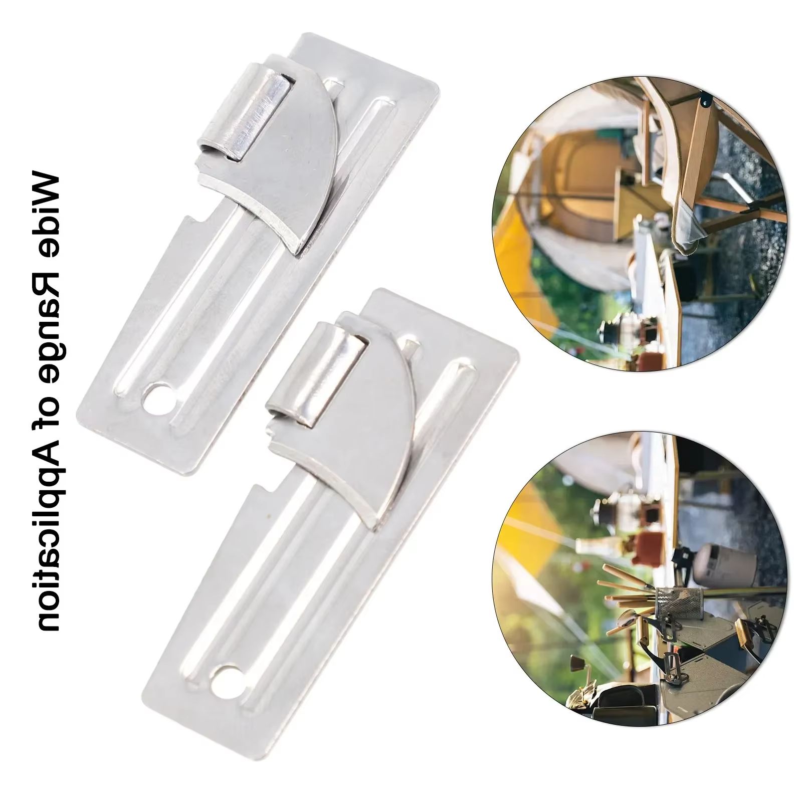 2pcs 스테인레스 스틸 미니 접이식 캔따개 병따개 휴 - Travel Accessories And Gadgets 리뷰 및 가격