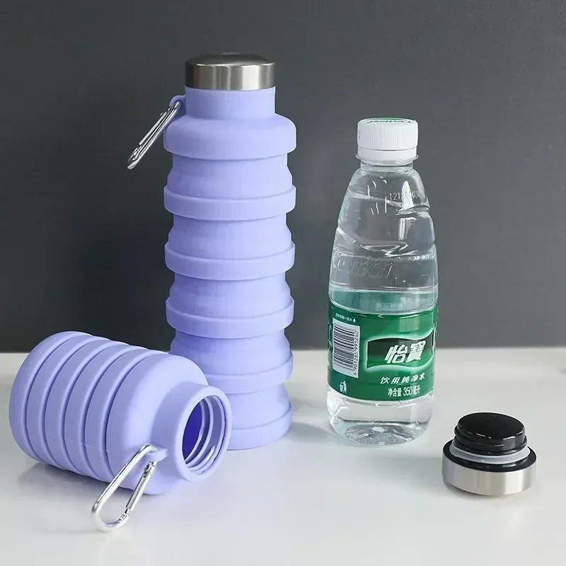 접이식 물병, 재사용 가능한 BPA 프리 실리콘 접이식 - Water Bottle Collapsible 리뷰 및 가격