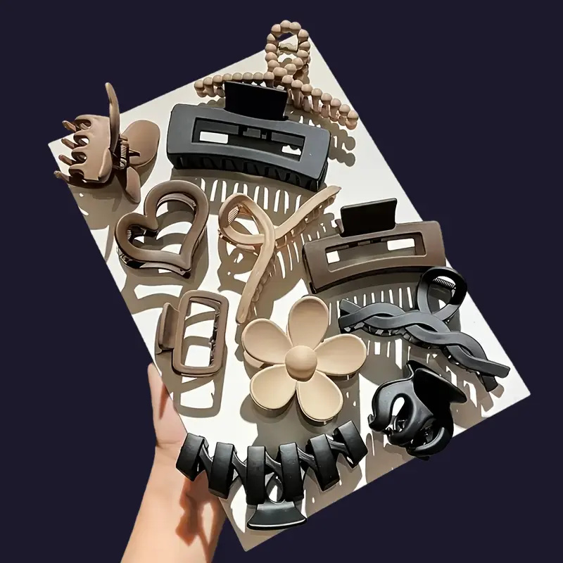 11Pcs 모듬 머리 발톱 클립 작업 여행 및 일일 사 - Travel Accessories Shops 리뷰 및 가격