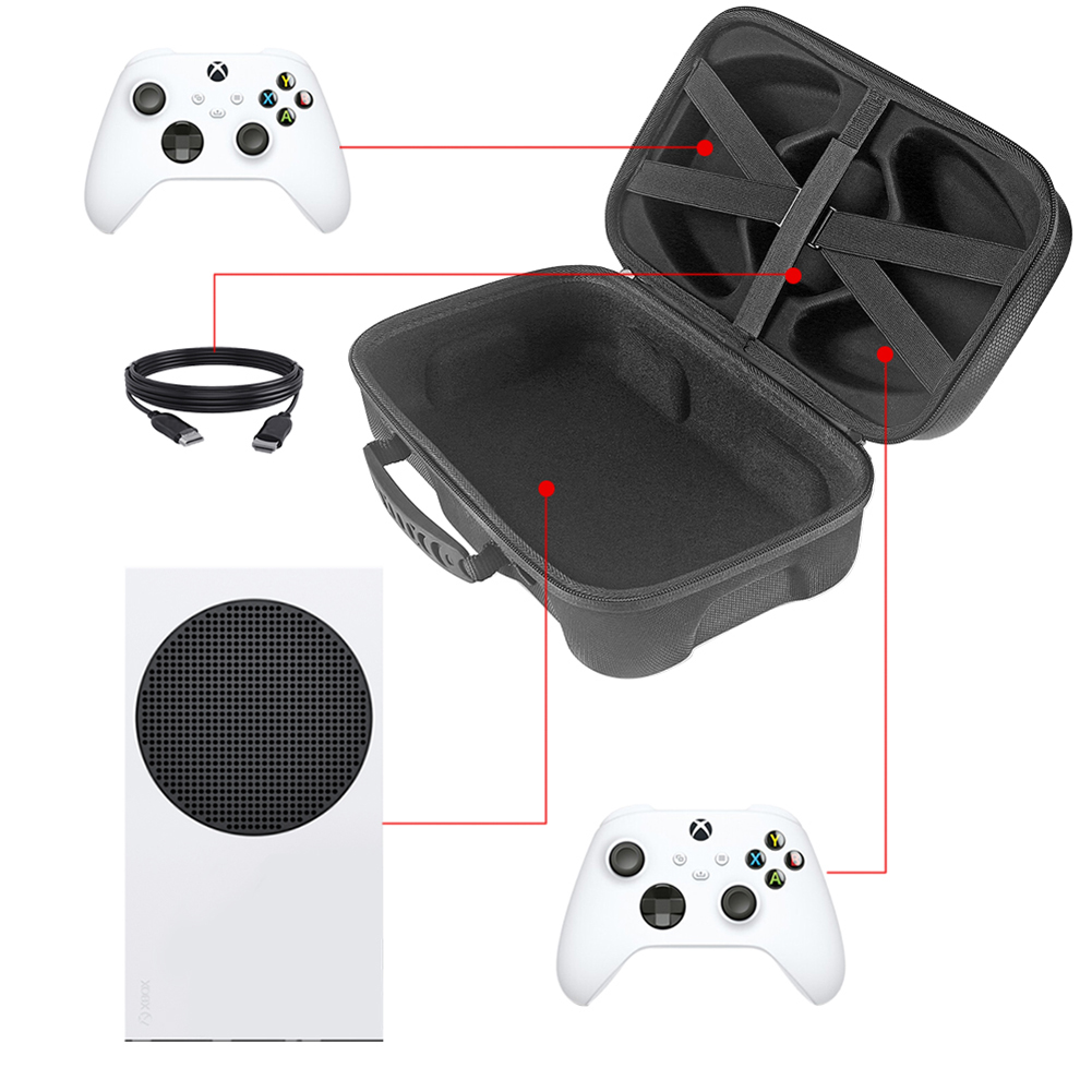 Xbox 시리즈 S 콘솔용 휴대용 하드 케이스, 무선  - Travel Bag Xbox Series S 리뷰 및 가격