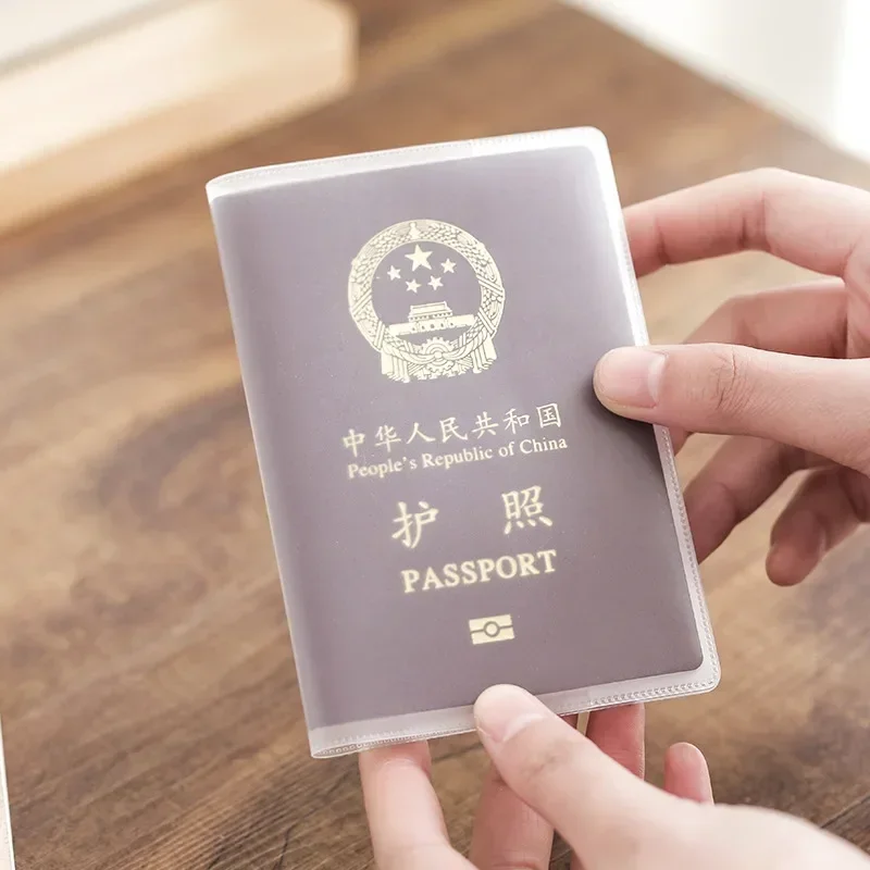투명 여권 커버 PVC 방수 케이스 여성용 지갑 비즈니 - Travel Accessories Pouch For Women 리뷰 및 가격