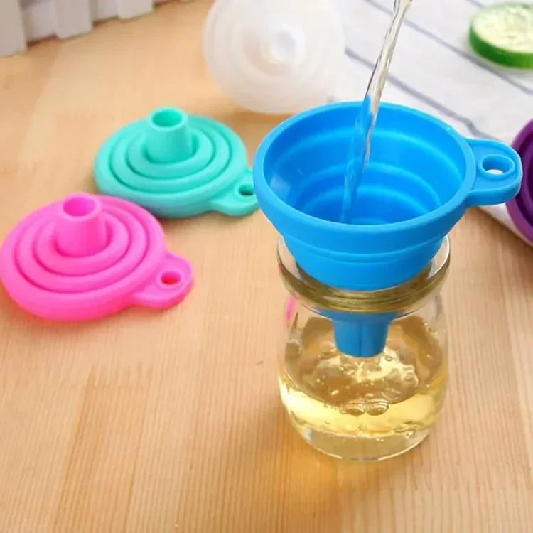 1/4개 실리콘 접이식 깔때기, 접을 수 있는 주방용  - Water Bottle Collapsible 리뷰 및 가격