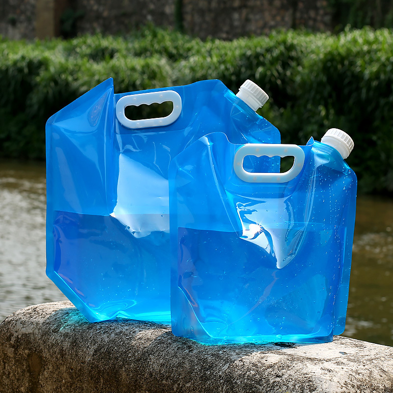 접을 수 있는 물 용기 가방, 캠핑 비상시 플라스틱 보 - Water Bottle Collapsible 리뷰 및 가격