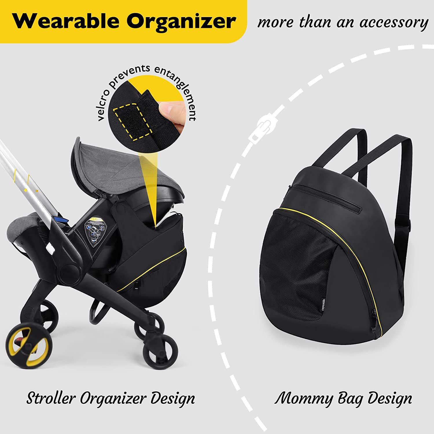 아기 유모차 보관 가방, 아기 카시트 쇼핑백, 블랙 엄 - Travel Accessories For 3 Year Old 리뷰 및 가격