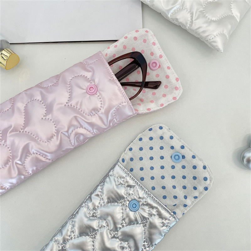 하트 보우 가죽 안경 파우치 선글라스용 부드러운 안감  - Travel Accessories Pouch For Women 리뷰 및 가격