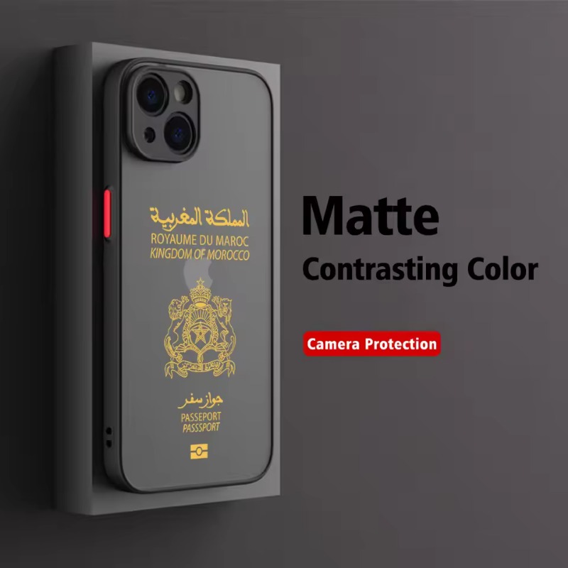 모로코 여권 지도 디자인 폰 케이스 (아이폰 17, 1 - Travel Accessories Iphone 리뷰 및 가격