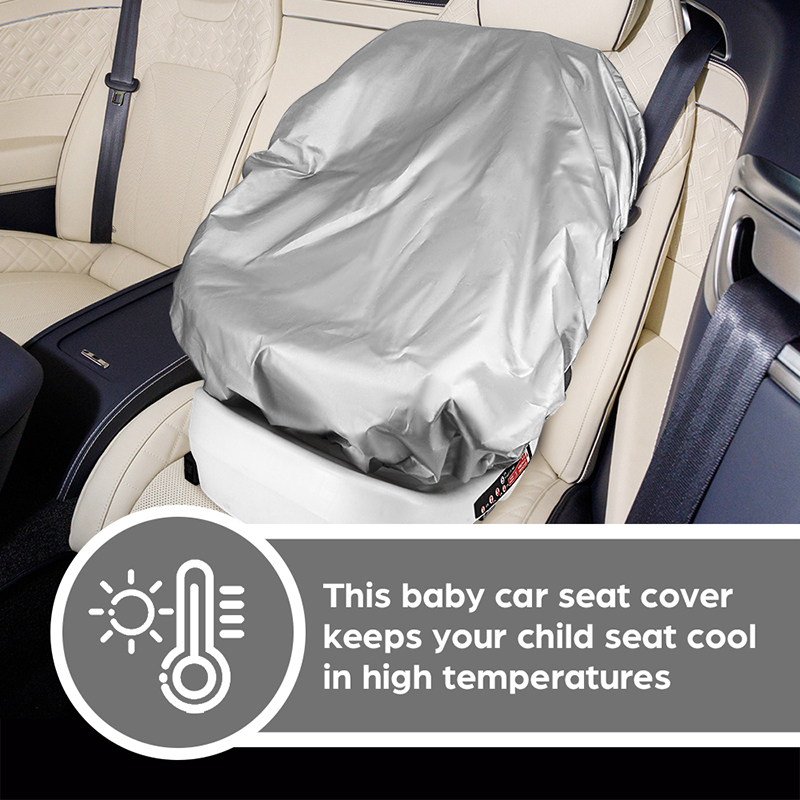 1PC 실버 베이비 카시트 차양 커버는 열과 태양 UV - Travel Accessories For 3 Year Old 리뷰 및 가격