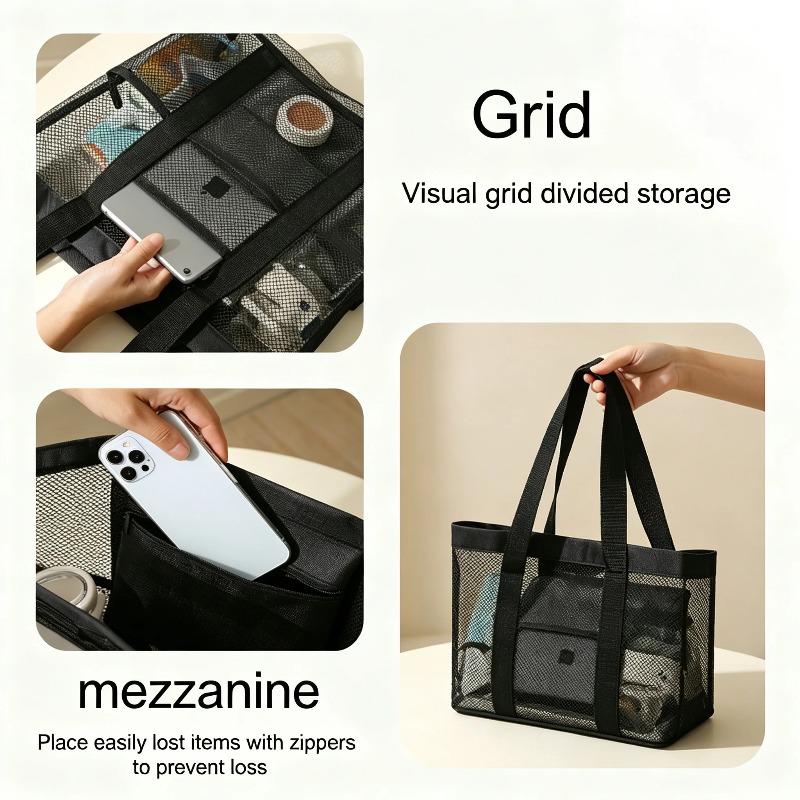 비치 토트백 포장용 메이크업 정리함 수영 여행용품 화장 - Travel Accessories Shops 리뷰 및 가격
