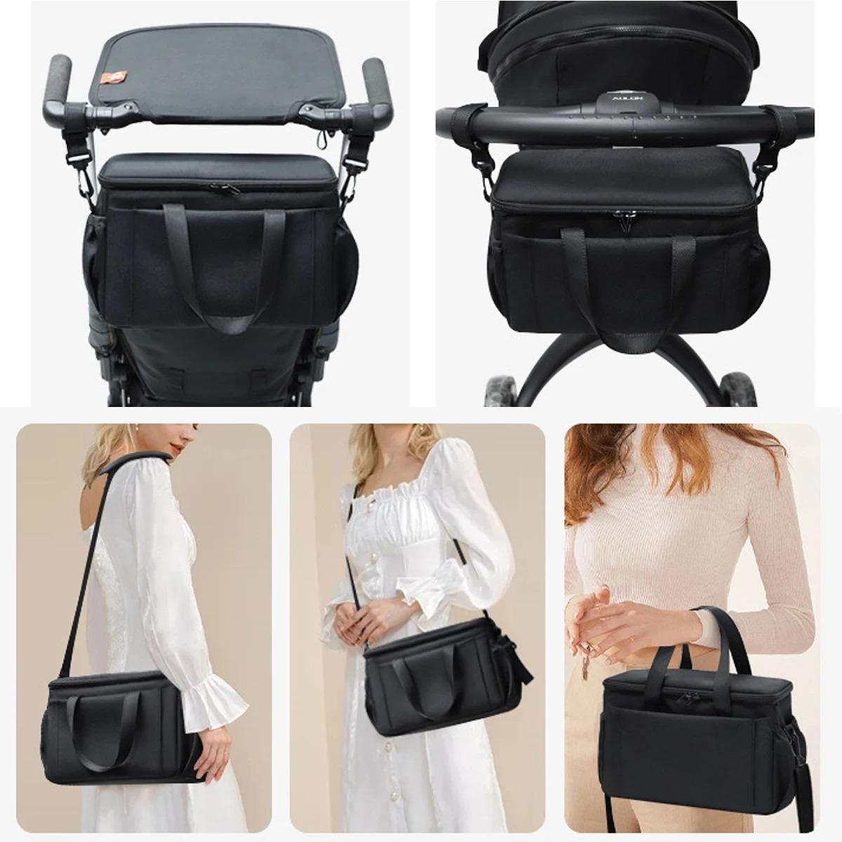 유모차 정리 가방 대용량 여행용 걸이형 가방 병 홀더  - Travel Accessories For 3 Year Old 리뷰 및 가격