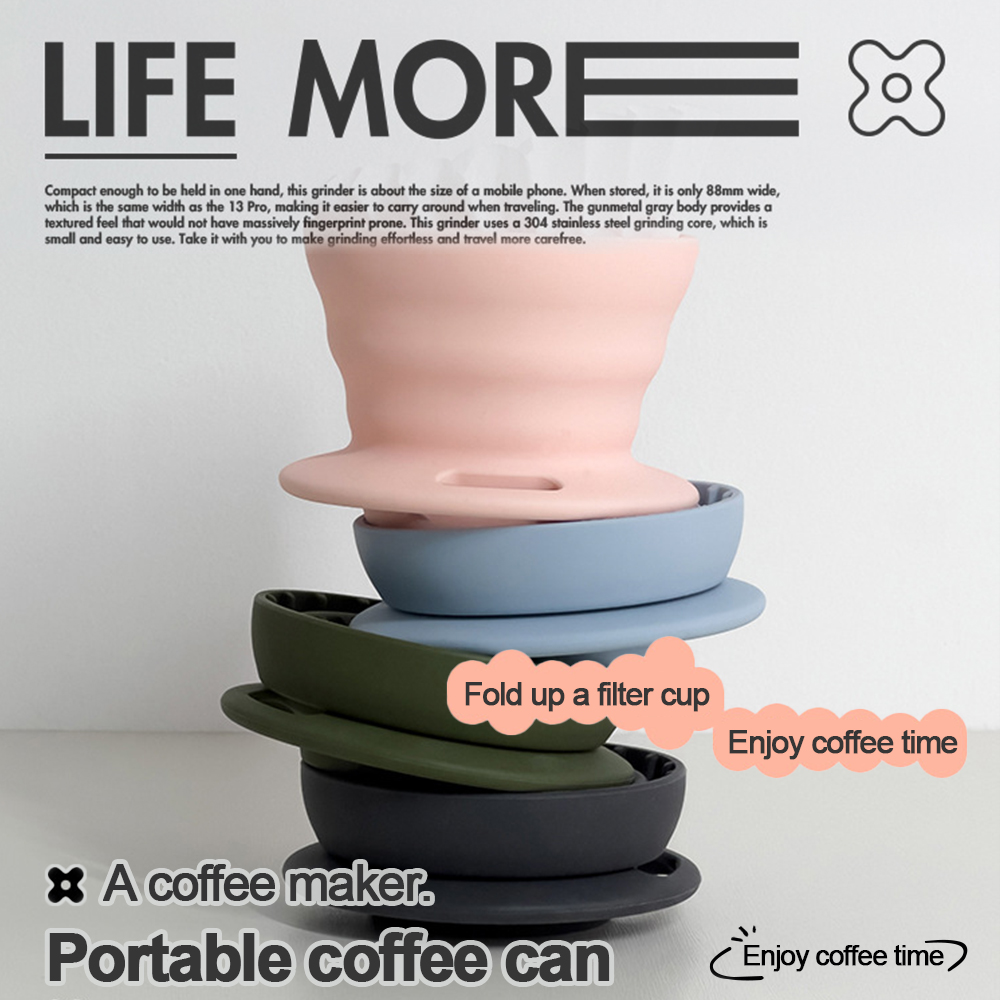 LFGB 식품 등급 접이식 실리콘 커피 드리퍼 – 여행 - Water Bottle Collapsible 리뷰 및 가격